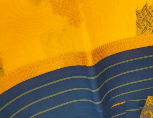 PL Saree Cotton Korvai Border